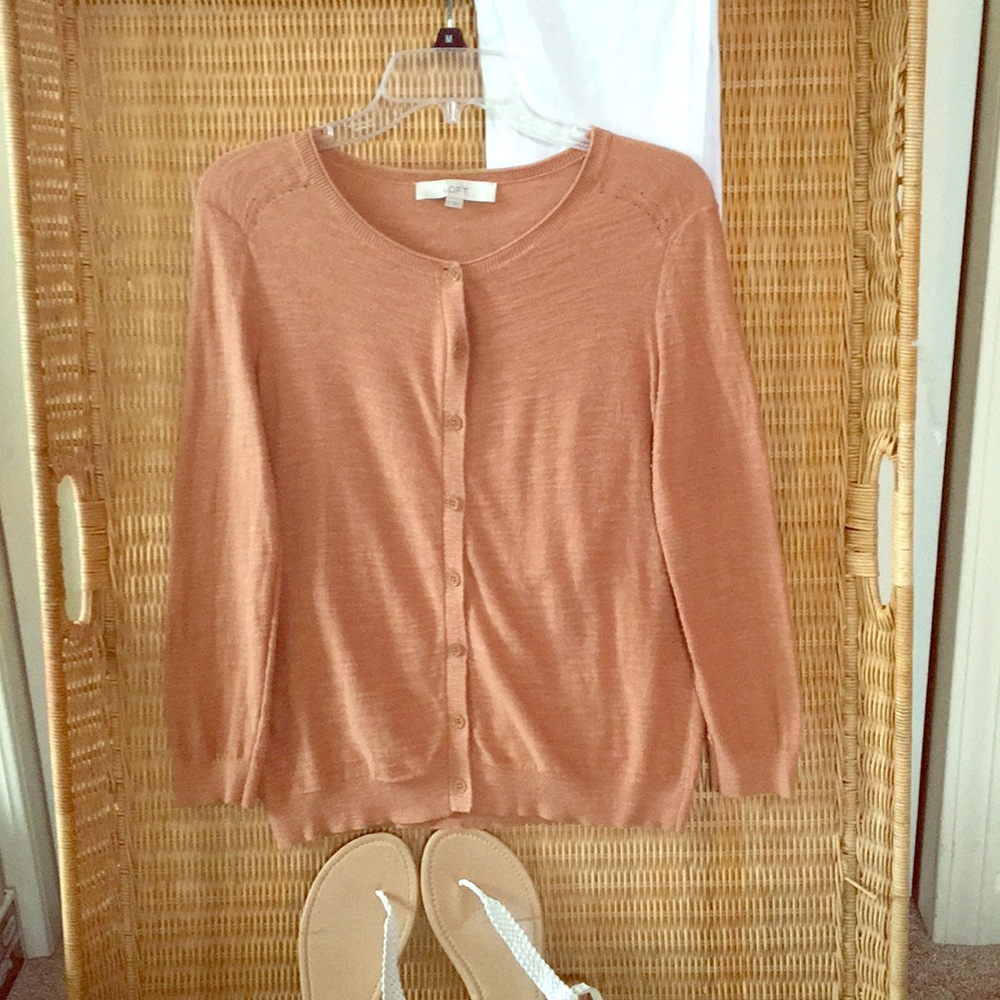 LOFT cardigan size M